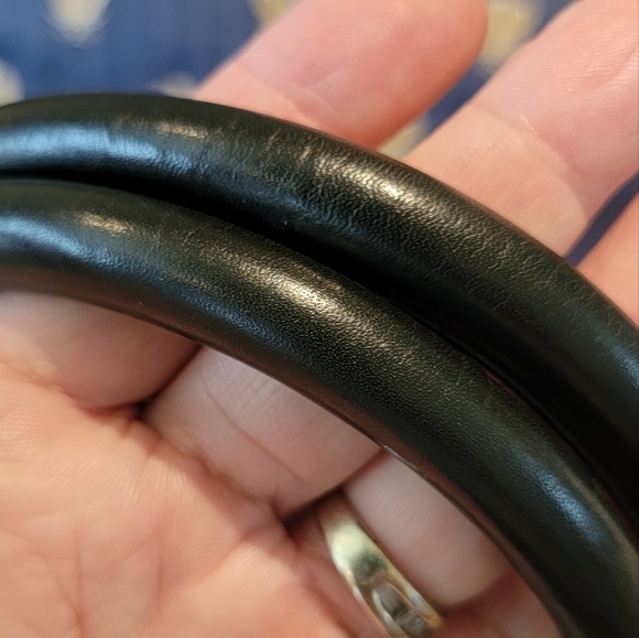 Chanel Black Lambskin Boston Vintage Satchel Duo w/strap Duffle Handbag PM - Picture 12 of 16